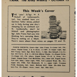 Magazine YANK, 13 octobre 1944
