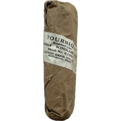 Tourniquet, Spanish Windlass Type, Stock No. 2-1303, US Navy, Corpsman