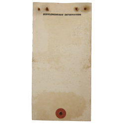 Etiquette de blessé, Emergency Medical Tag (EMT)