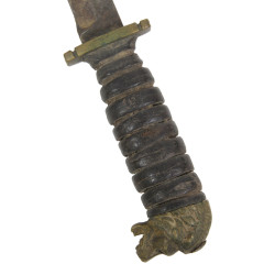 Couteau USM3, modifié, sabre d'officier allemand, avec fourreau USM8 1er type