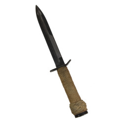 Knife, Trench, USM3 KINFOLKS, INC. on Blade, Modified, with USM8 Scabbard
