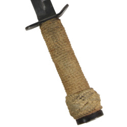 Knife, Trench, USM3 KINFOLKS, INC. on Blade, Modified, with USM8 Scabbard