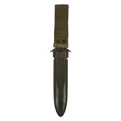 Knife, Trench, USM3 KINFOLKS, INC. on Blade, Modified, with USM8 Scabbard