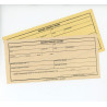 Fiche, Military Police, Prisoner Property Record