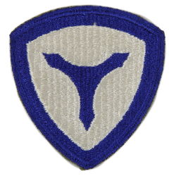Patch, 3rd Service Command, Green Back, 1943