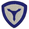 Patch, 3rd Service Command, Green Back, 1943 Patch, 3rd Service Command, Green Back, 1943