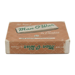 Boîte de barres chocolatées, Man-O-War, vide