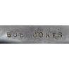 Couteau de combat, poignée aluminium, avec fourreau en cuir, fabrication artisanale, nominatifs