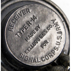 Receivers (Earphones), Type R-14, US Army, KELLOGG S.&S. CO.