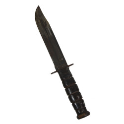 Knife, Fighting, MK 2, KA-BAR, US Navy, with Scabbard, Taped
