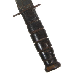Knife, Fighting, MK 2, KA-BAR, US Navy, with Scabbard, Taped