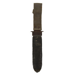 Knife, Fighting, MK 2, KA-BAR, US Navy, with Scabbard, Taped