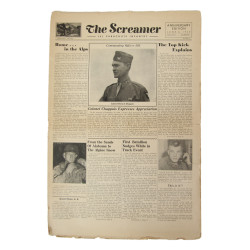 Journal, The Screamer, 502nd PIR, 101st Airborne Division, 6 juin 1945, Volume 1, Number 1
