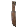 Knife, Utility, MK 1, PAL RH-35, US Navy, Taped, with Leather Scabbard, BOYT -43-, U.S.N.