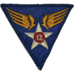 Insigne, 12th Air Force, USAAF, MTO