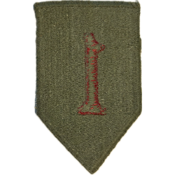 Patch, 1st Infantry Division, Green Back, 1943