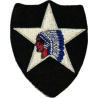 Insigne, 2nd Infantry Division, précoce, feutre