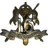 Cap badge, 16th/5th Queen's Royal Lancers, Afrique du Nord & Italie
