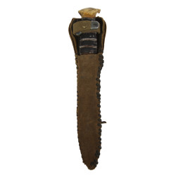 Couteau USM3, modifié, avec fourreau artisanal