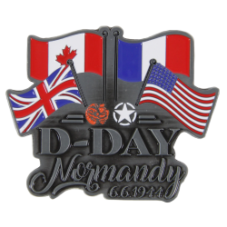 Magnet, Drapeaux, métal