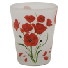 Verre à liqueur, Coquelicot Verre à liqueur, Coquelicot