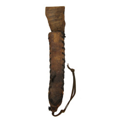 Knife, Fighting, Bayonet, M1, UTICA CUTLERY, Modified, with Leather Scabbard, Theater-Made