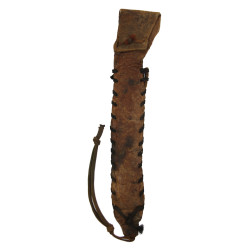 Knife, Fighting, Bayonet, M1, UTICA CUTLERY, Modified, with Leather Scabbard, Theater-Made