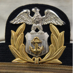 Cap, Officer, US Merchant Marine, Size 7 1/8