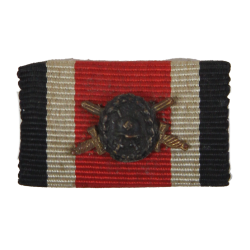 Barre de ruban, Croix de fer, avec épées et insigne de blessé