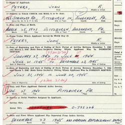 Case, Bombardier's, Type E-1, 2nd Lt. John Peters, 574th BS, 391st BG, 9th Air Force, USAAF, POW, ETO