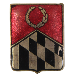 Crest, DUI, 110th Field Art. Bat., 29th Inf. Div., SB