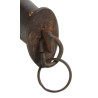 Knife, Fighting, EGW style, 1st Type, with Leather Scabbard