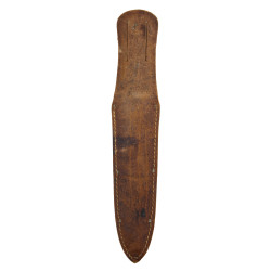Couteau de combat type EGW, 1er type, avec fourreau en cuir
