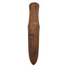 Knife, Fighting, EGW style, 1st Type, with Leather Scabbard