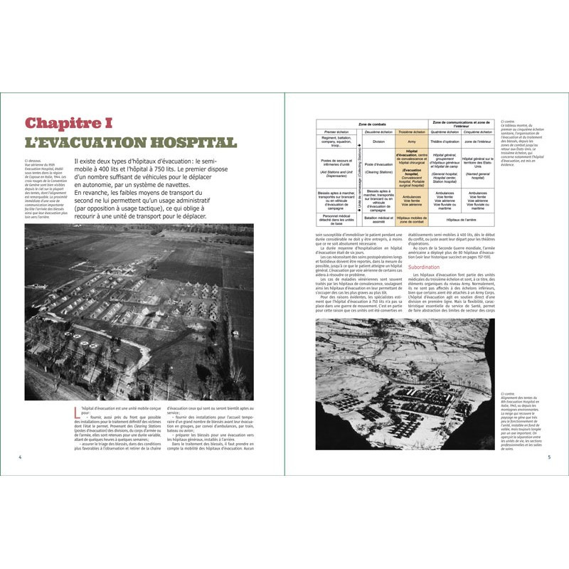L'hôpital de campagne de l'US Army, The evacuation Hospital 1941 - 1945