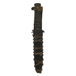 Knife, Trench, USM3, IMPERIAL on Blade, with USM8 Scabbard, 1st Type, Modified