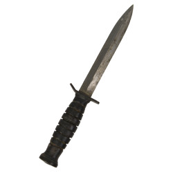 Knife, Trench, USM3, IMPERIAL on Blade, with USM8 Scabbard, 1st Type, Modified