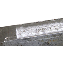 Knife, Trench, USM3, IMPERIAL on Blade, with USM8 Scabbard, 1st Type, Modified