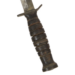 Knife, Trench, USM3, IMPERIAL on Blade, with USM8 Scabbard, 1st Type, Modified