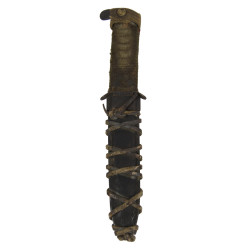 Knife, Trench, USM3, IMPERIAL on Blade, with USM8 Scabbard, 1st Type, Modified