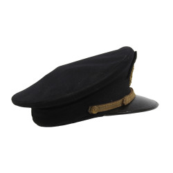 Cap, Officer, US Merchant Marine, Blue, BANCROFT, Size 7, Cmdr. Chester Palega, Atlantic Ocean
