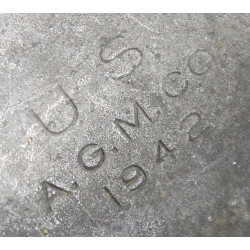 Gourde US Army, complète, 1941-1942, matricule partiel