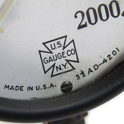 Manomètre, US Gauge Co., NY, 2000 bars