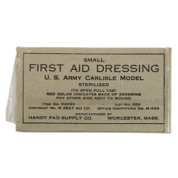 Pansement, Small First-Aid, Handy Pad Supply Co., Item No. 92060