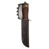 Couteau de tranchée M1917, lame MK 2, avec fourreau en cuir, MK 2