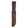 Couteau de tranchée M1917, lame MK 2, avec fourreau en cuir, MK 2