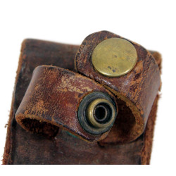 Couteau de tranchée M1917, lame MK 2, avec fourreau en cuir, MK 2