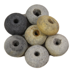 Button, ceramic, hand grenade, Stielhandgranate 24
