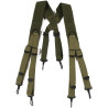 Suspenders, Belt, M-1936, Reinforced, Two-Tone