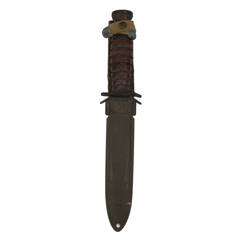Knife, Trench, USM3, CAMILLUS on Blade, with USM8 Scabbard, 1st Type